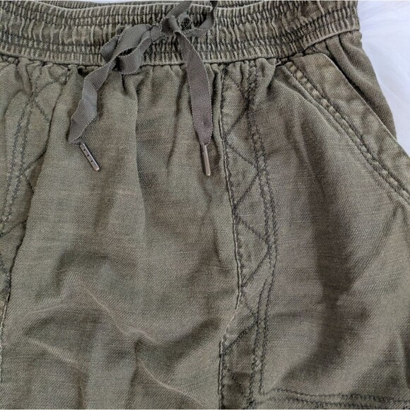 Pilcro Pilcro Lea Utility Mini Green Skater Cargo Skirt Knee-Length Casual XS - Picture 4 of 9